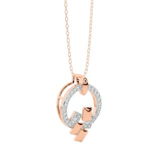 Milo Round Diamond Pendant